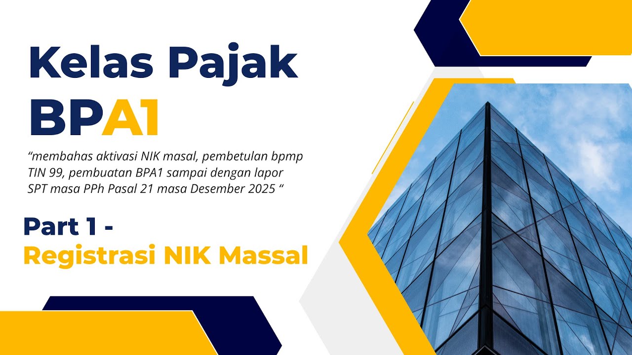 Praktek BPA1 dari A-Z Part 1 - Registrasi NIK Masal