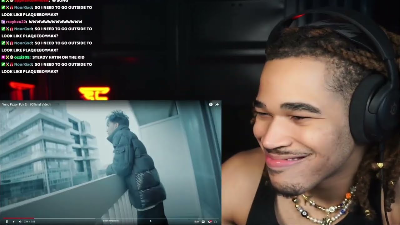 Plaqueboymax reacts to Yung Fazo - Fuk Em