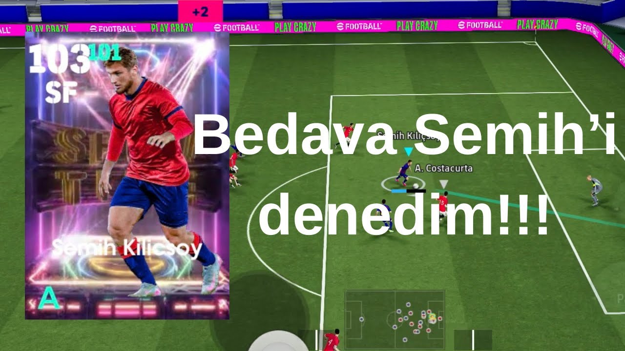 Semih’i denedim! Mükemmel gollerle dolu maç! #efootball 
