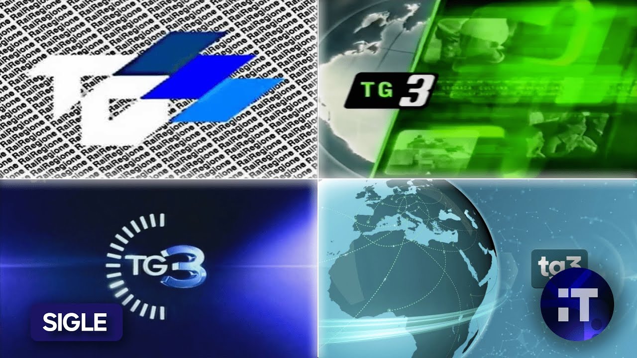 Raccolta sigle - TG3 (1979-2024)