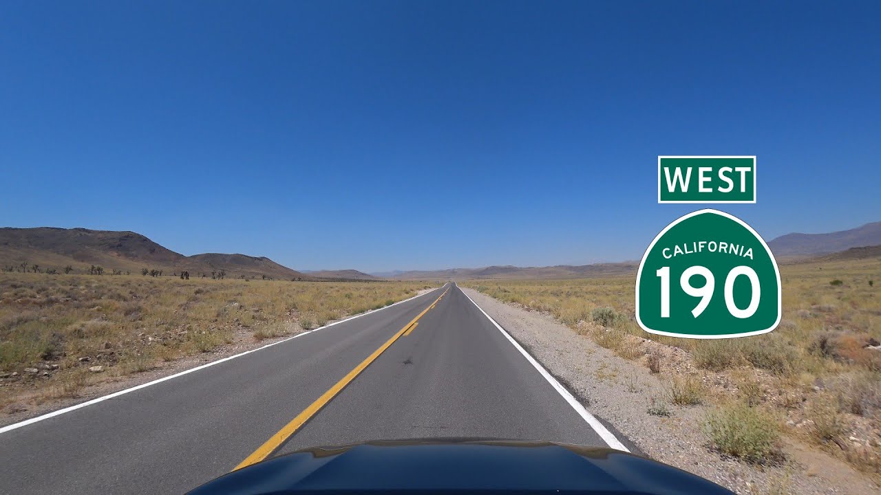 American Scenic Drive-Death Valley to Owens Valley (Death Valley Western Boundary to Lone Pine CA)