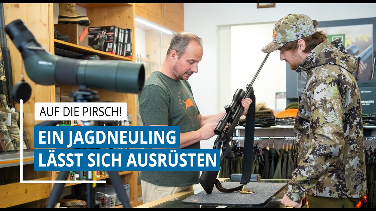 SO Repo | Ein Jagdneuling l&auml;sst sich ausr&uuml;sten