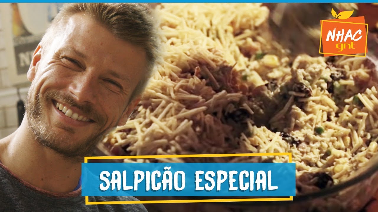 Salpicão de frango: receita tem maionese caseira e bacon | Rodrigo Hilbert | Tempero de Família