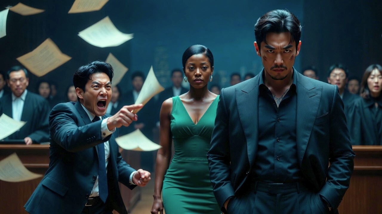 Carter Humiliated His African Wife — 48 Hours Later She’s Dating the Most Feared Korean mafia boss!