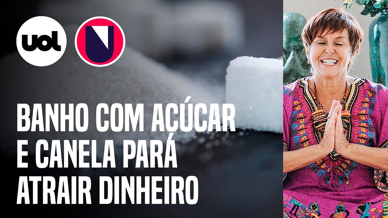 M&Aacute;RCIA FERNANDES ensina banho com A&Ccedil;&Uacute;CAR e CANELA para atrair PROSPERIDADE e DINHEIRO