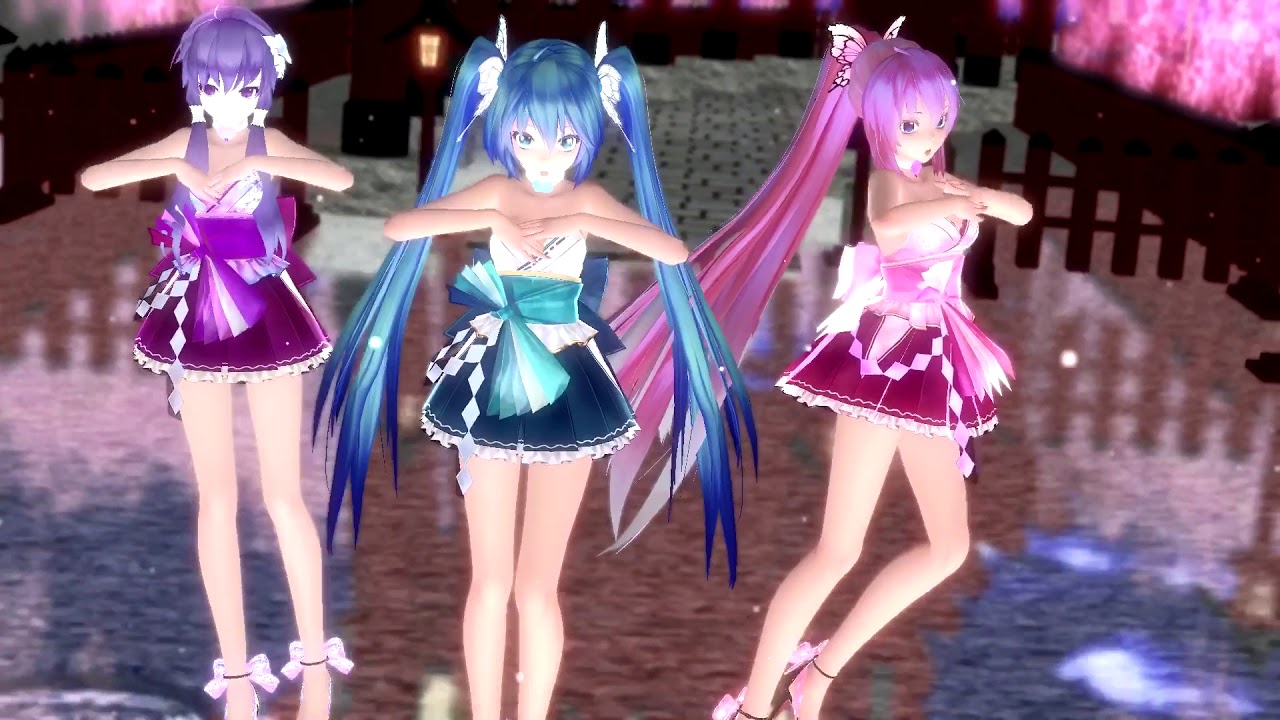 【MMD】桃源恋歌