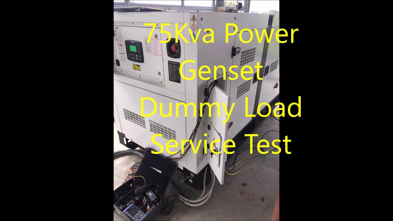 Dummy Load Testing Service, 75Kva Power Genset