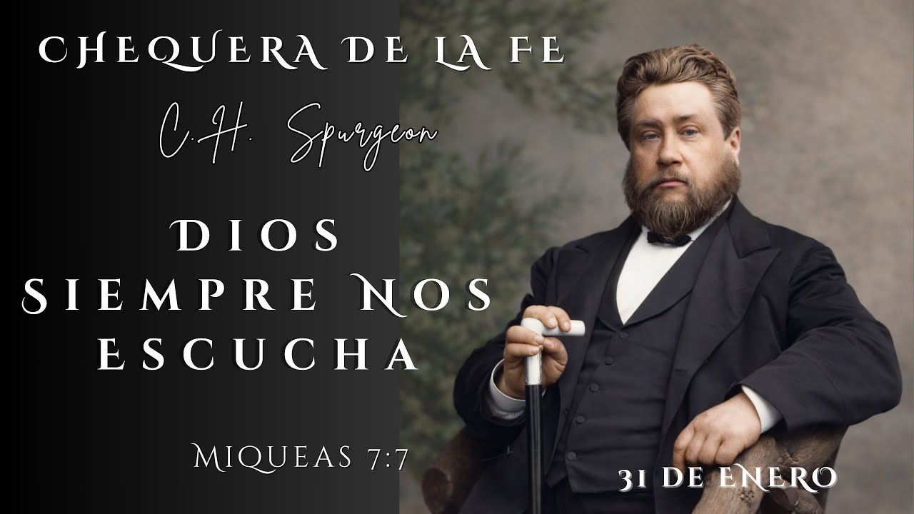 Chequera del Banco de la Fe de Charles Spurgeon. Miqueas 7:7. (31 de Enero)