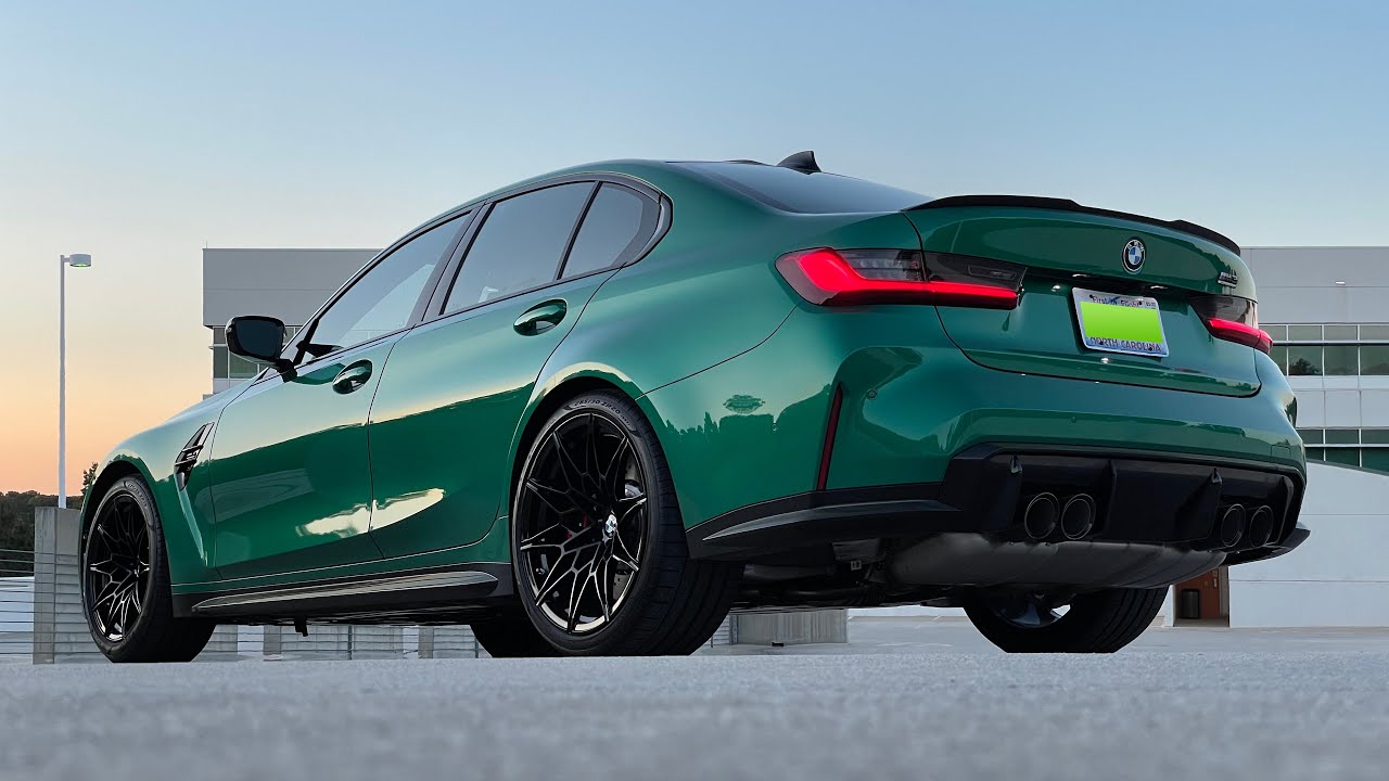 2021 G80 BMW M3 Competition Exhaust Sound