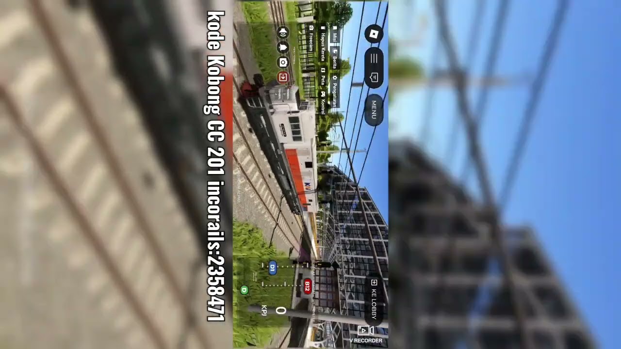 Kode Kobong semua kereta kecuali CC 206