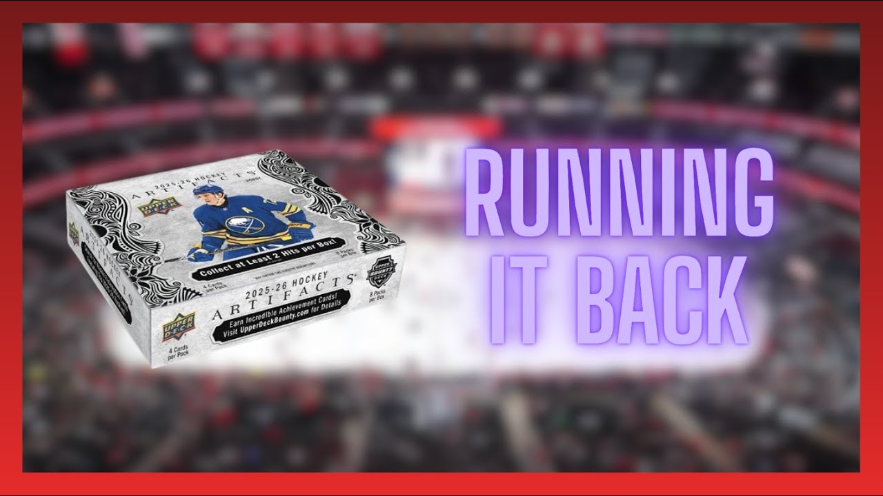 TAKE 2 - 2025-26 Upper Deck Artifacts Hockey Hobby Box Break!