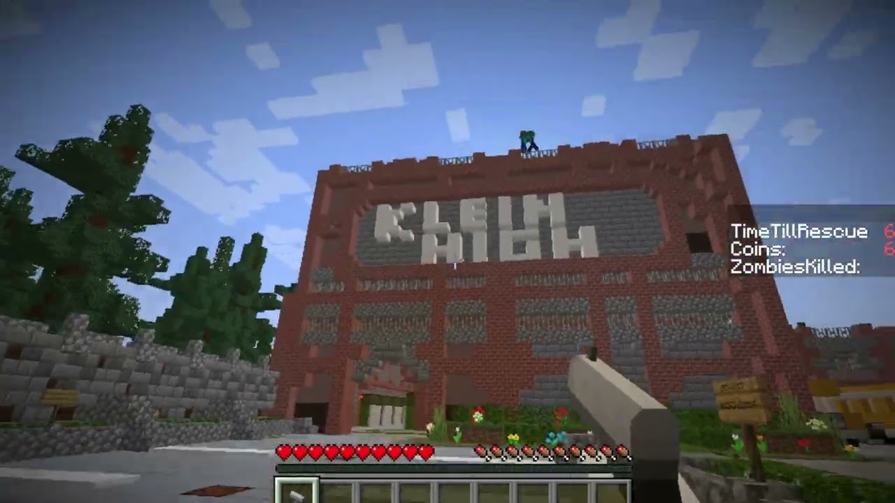 New project Minecraft Minigame (Hypixel blocking dead remake)