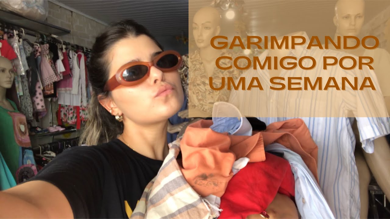 SUPERVLOG: 1 semana de curadoria em brechós (garimpei Dior!), fotos pro OLD, tudo que encontrei e +