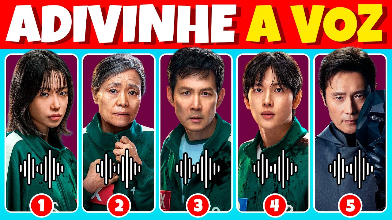 Adivinhe o PERSONAGEM do ROUND 6 Temporada 3 😱🤔456💚Líder🖤Jogadora 222💙 | Adivinha Quiz
