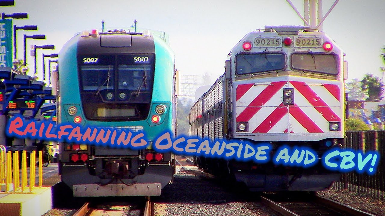 Railfanning Oceanside TC and Carlsbad Village on 1/6/2026 feat Comets, hornshows and more!