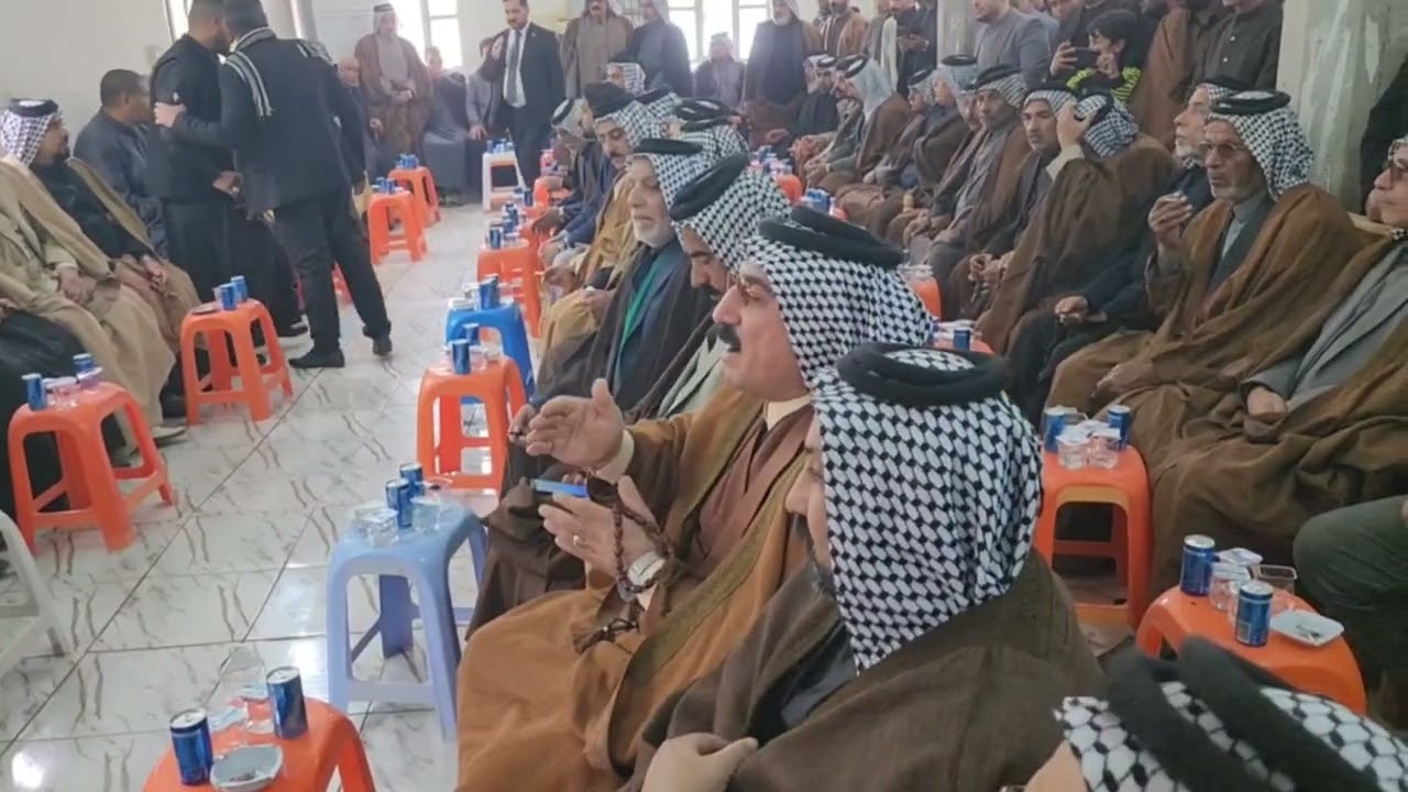 مشية الجواسم على قريش بحضور امير بني حسن العام ابو قسور