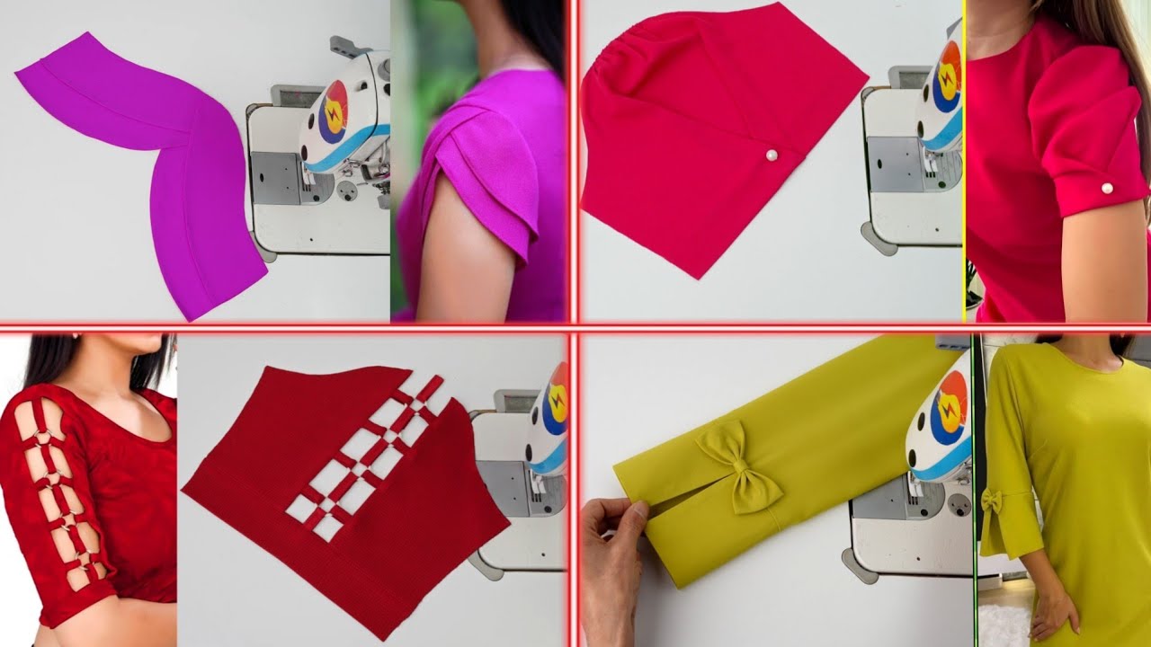 4 Creative Sleeve Designs You Didn't Know You Could Make! ✂️ Stunning Results!