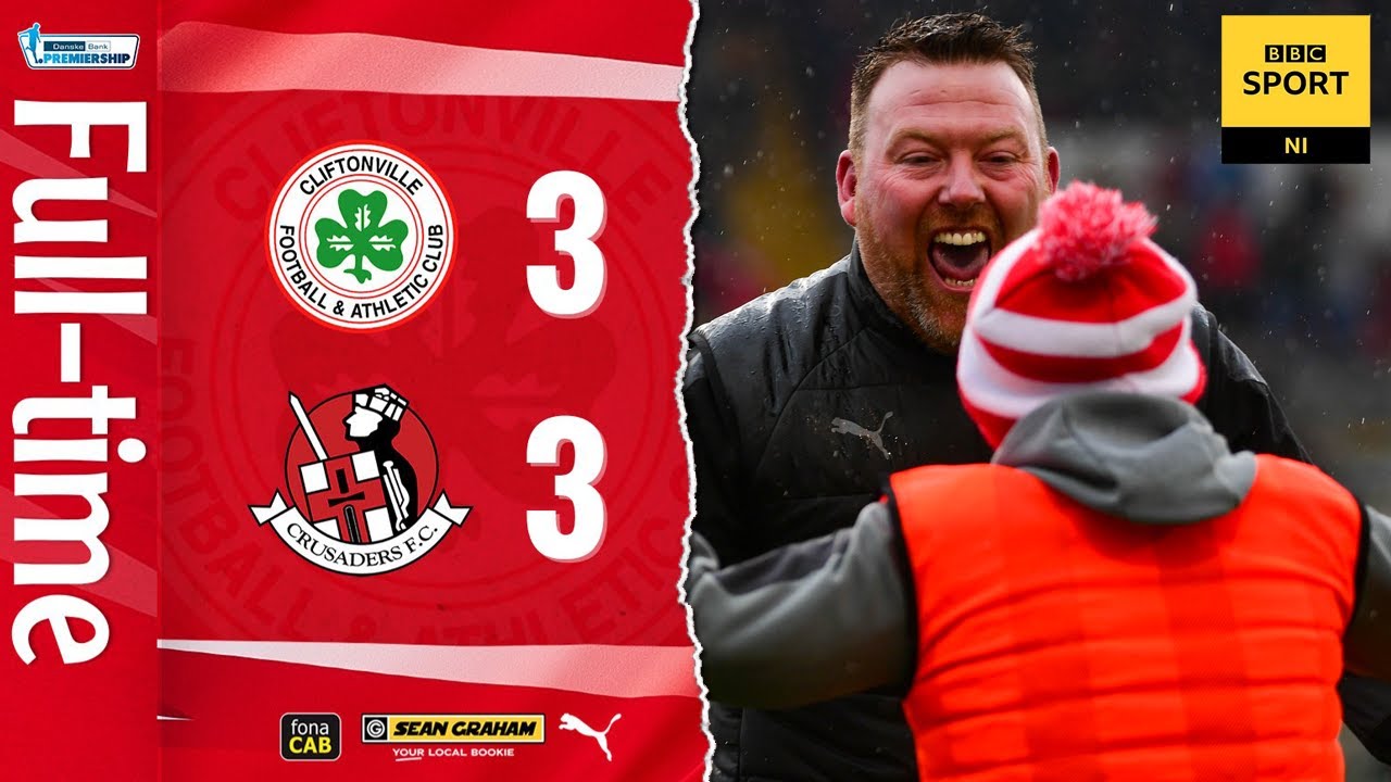 HIGHLIGHTS | Cliftonville 3-3 Crusaders