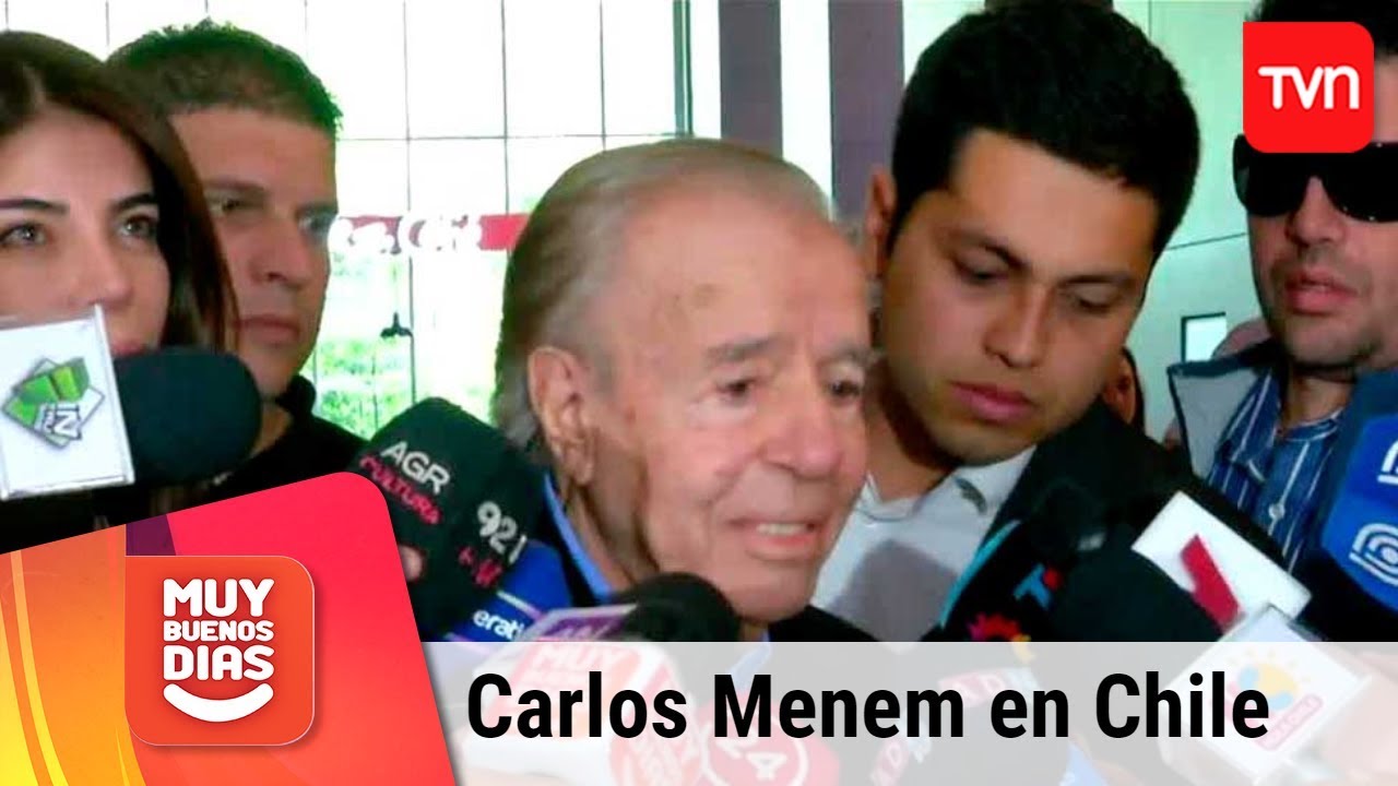 Carlos Menem tras visitar a Máximo: 
