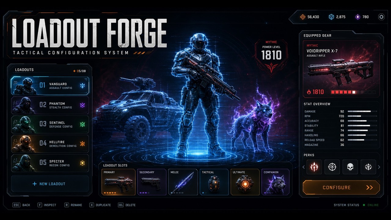 Game UI Demo | Web & Mobile App Interface Walkthrough