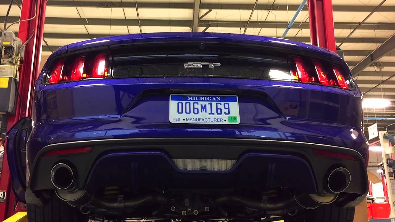 2015 ROUSH V8 Axle-back Mustang Exhaust