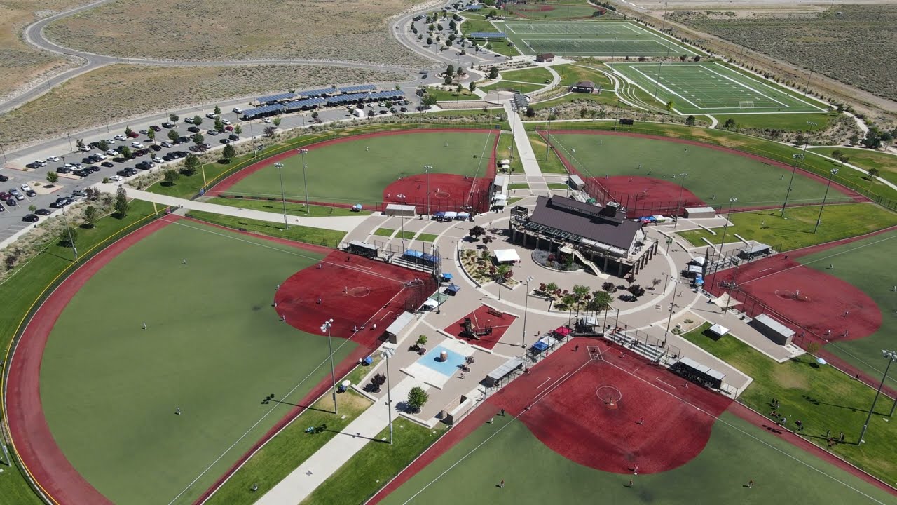 Golden Eagle Sports Complex Drone Landing