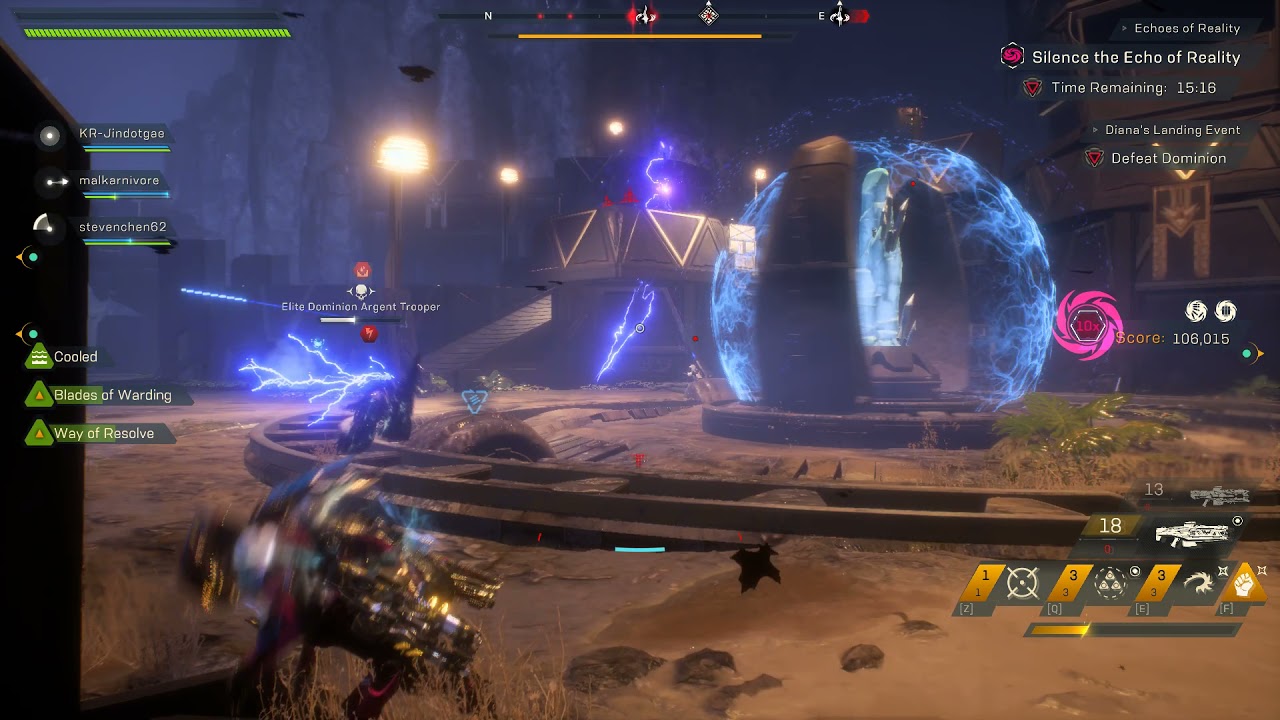Anthem Cataclysm Interceptor Gameplay