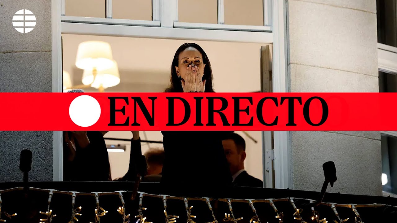 🔴 DIRECTO | Rueda de prensa de Mar&iacute;a Corina Machado desde Oslo