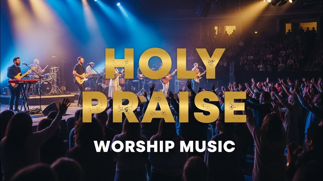 Holy Praise Worship Music - Take My Hand - Lyrics Video