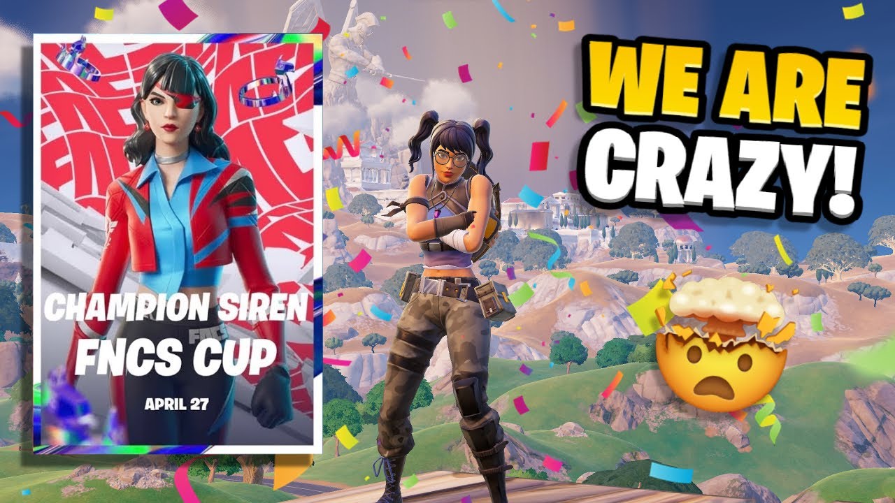 How I Played The *FNCS* Siren Skin Cup...