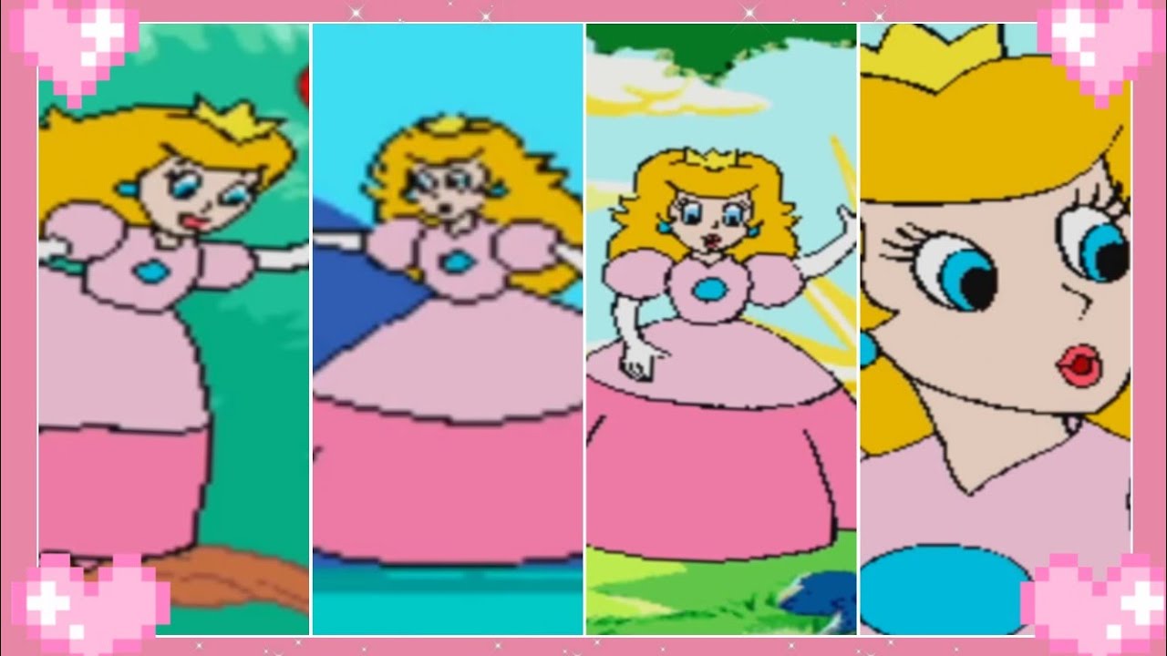 🌸 Hotel Mario - all princess peach cutscenes 🌸
