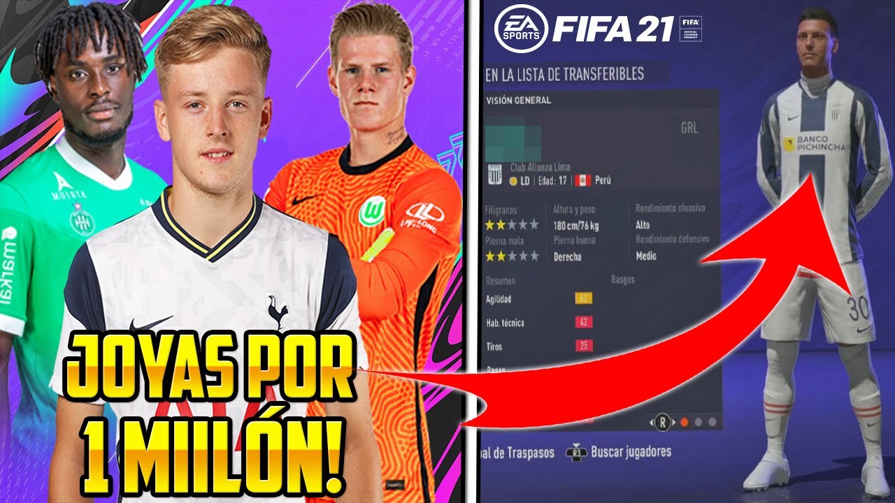 💎LOS MEJORES FICHAJES BARATOS por MENOS de 1.000.000💰 en FIFA 21 MODO CARRERA