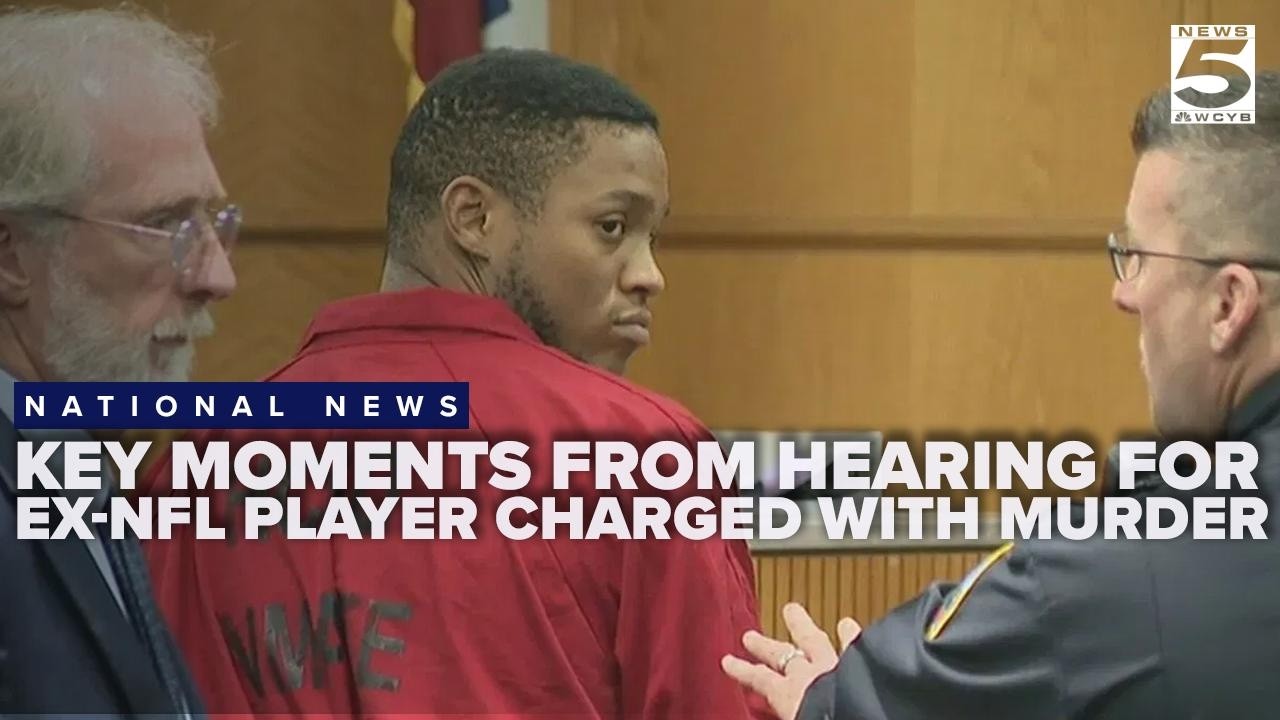 Hearing for Ex NFL player charged with girlfriend's murder reveal crime scene and ChatGPT messages