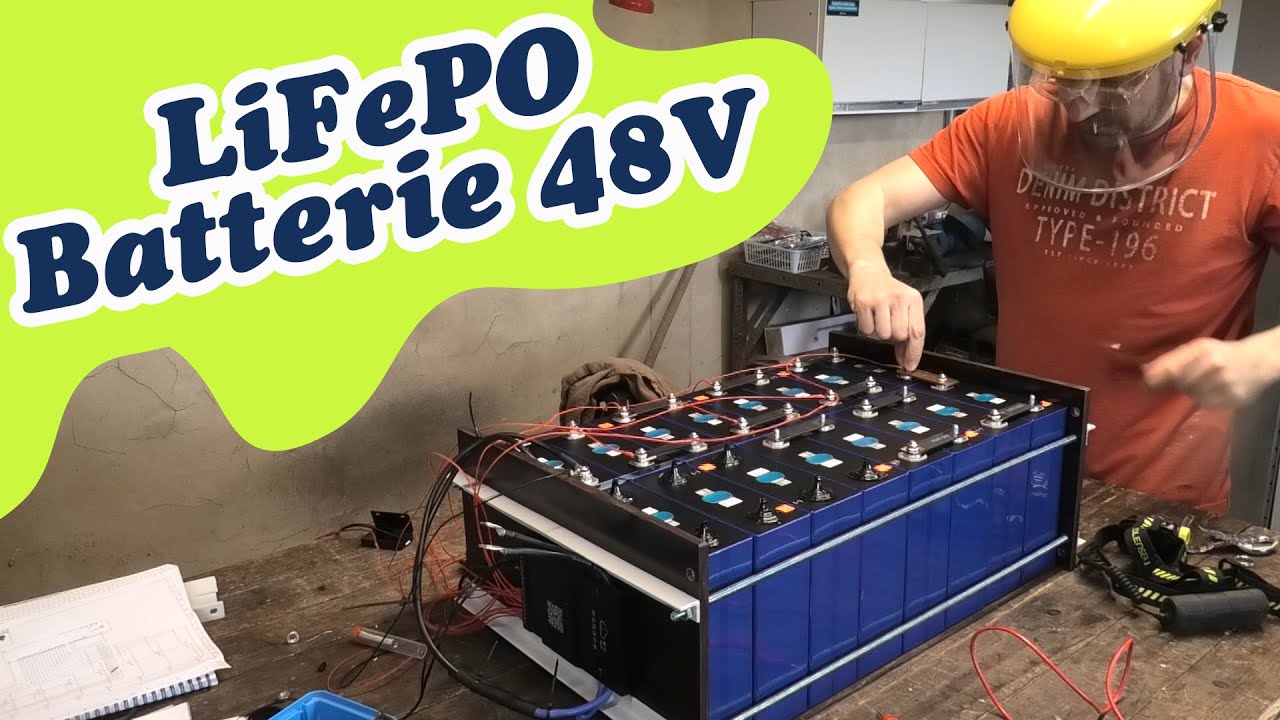 LiFePo Batterie Speicher 48V für Victron Solar