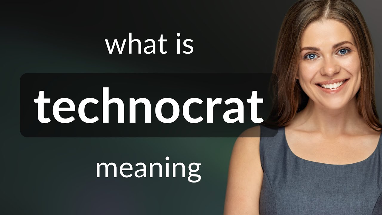 Technocrat &bull; what is TECHNOCRAT definition