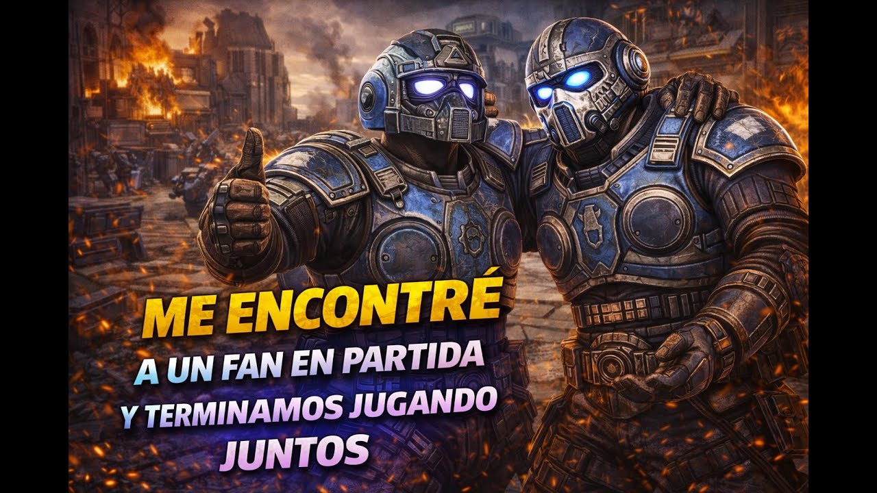 ME ENCONTRÉ A UN SEGUIDOR  Y ME INVITO A JUGAR UNAS PARTIDAS! | GEARS 5 GAMEPLAY