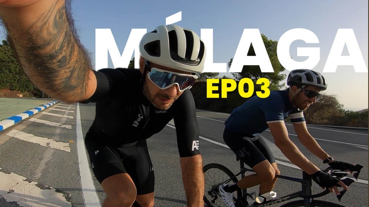 Vento contra, pneu furado… 140km, pedalar é bom demais 🥵 férias em Málaga EP03 | AeroPorto Ciclismo