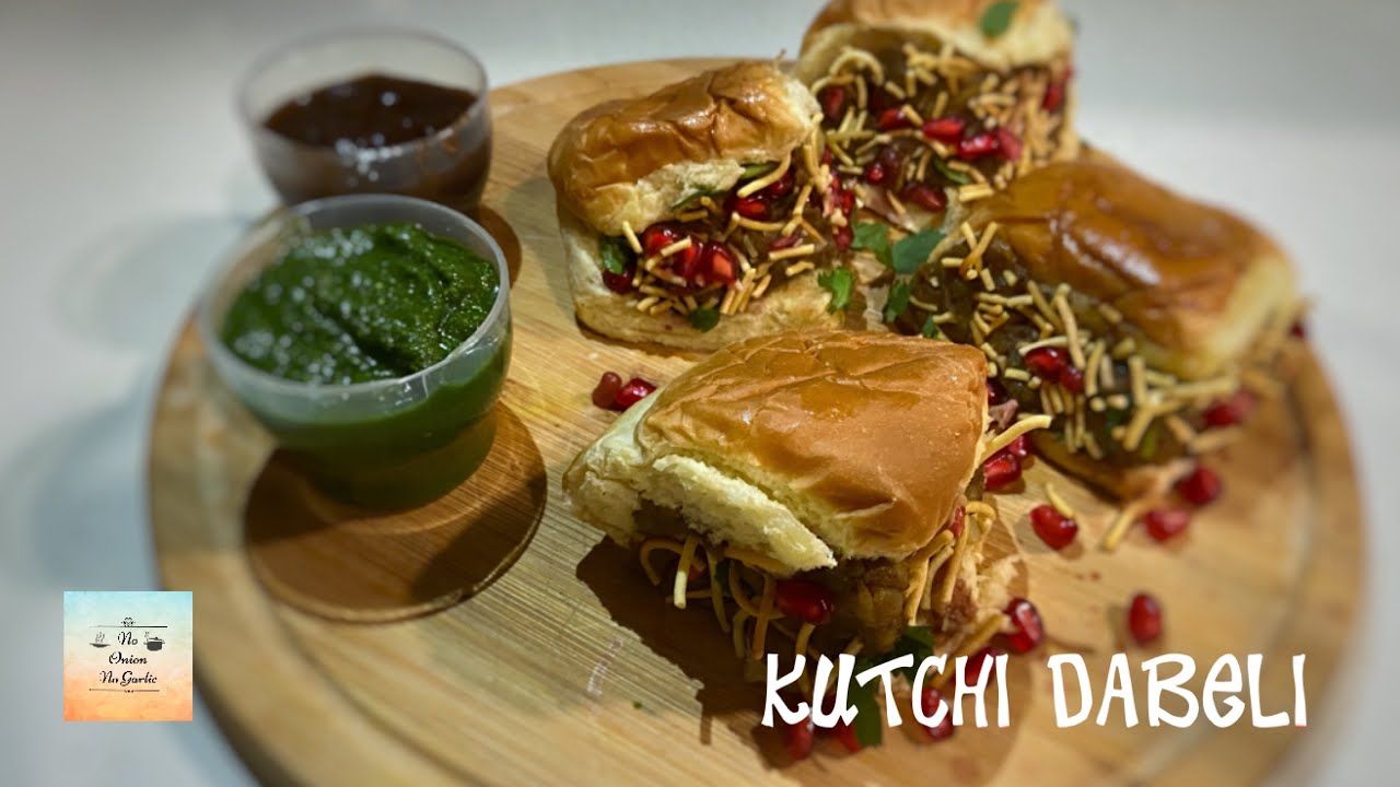 Mumbai Special Kutchi Dabeli - No Onion No Garlic - Dabeli With Homemade Masala