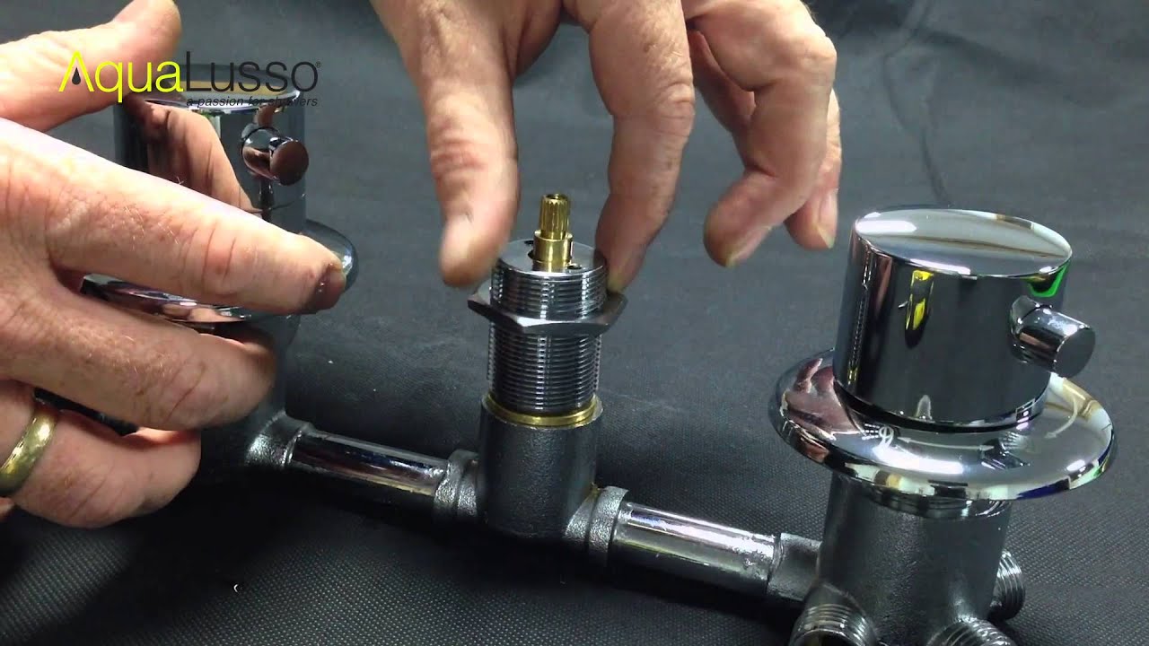 ON / OFF Shower Valve / Dial - Remove and Replacing