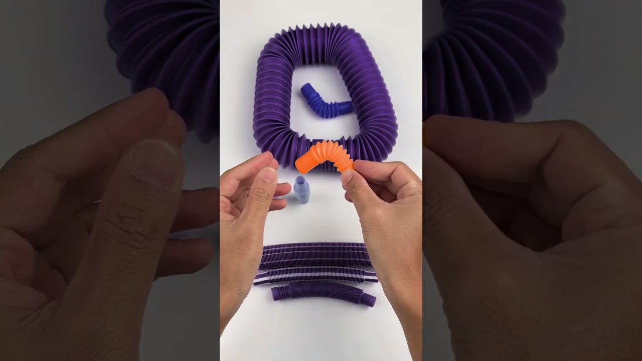 Robot Style Creating PURPLE pop-tube DIY🤖🪻 #robot #poptuberobotsound #relaxingsounds #satisfyingasmr