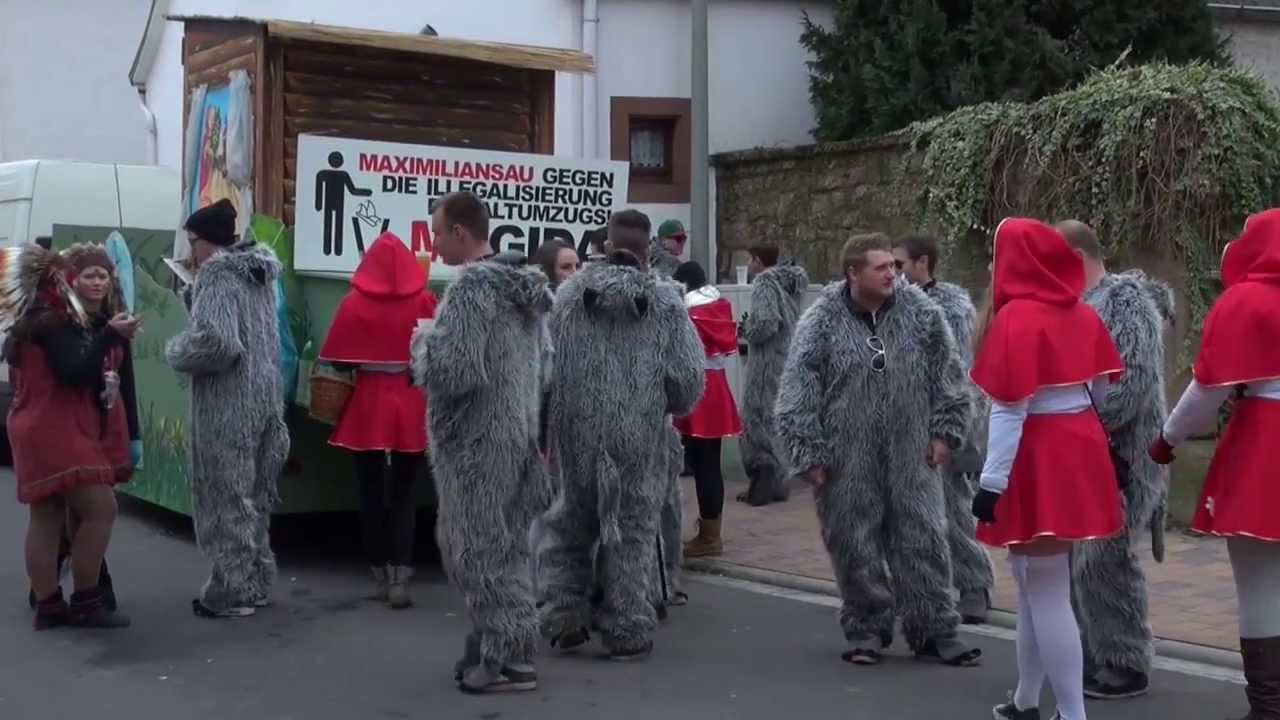 Fasnachtsumzug Hagenbach Kreis Germersheim Germany 17.2.2015 T2