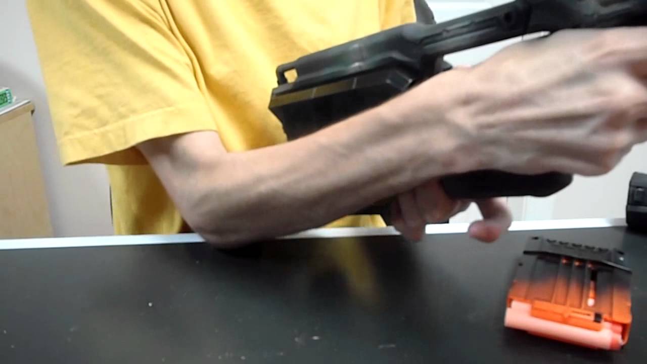 Инструкция: камуфляжная покраска и модификация бластера Nerf LongStrike CS-6.