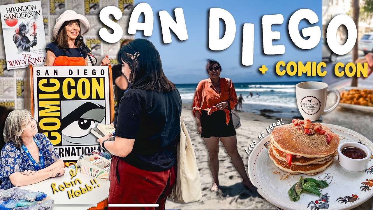 My First Time at San Diego Comic Con 2024 feat. an Art Print Haul & Taste Tests 🥤 WEEKLY VLOG #272