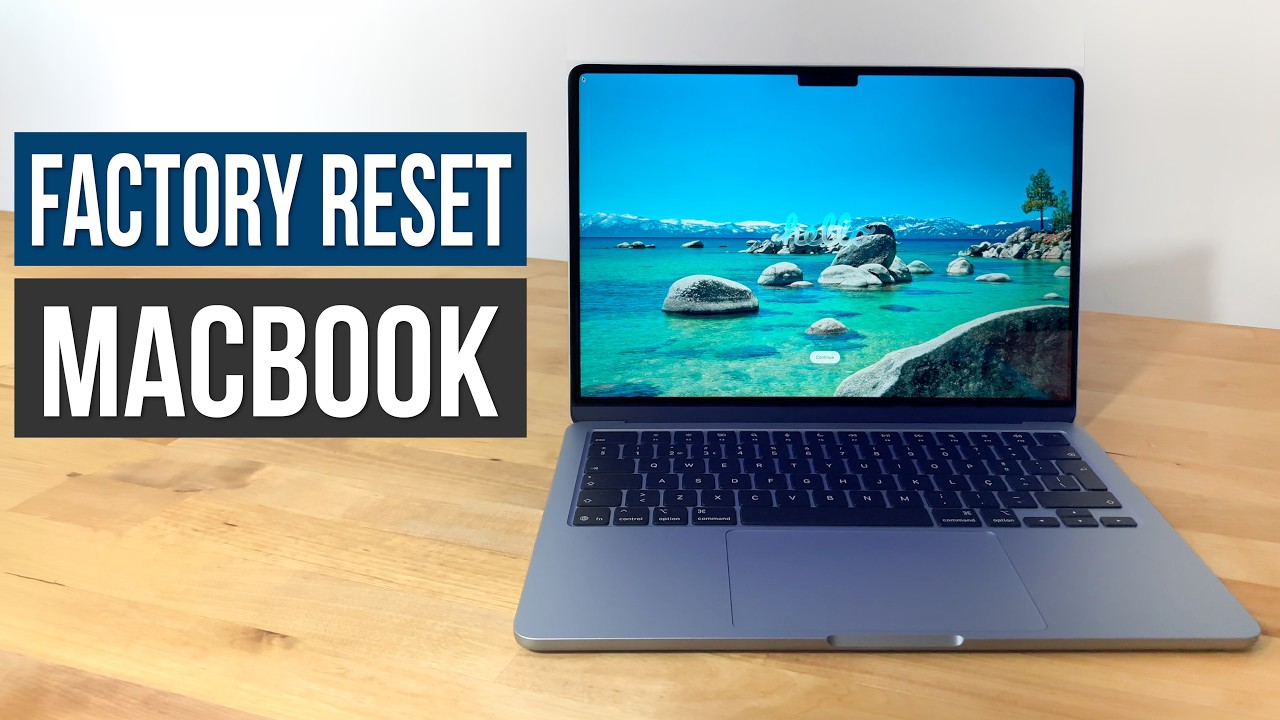 Как полностью очистить и сбросить до заводских настроек MacBook для продажи