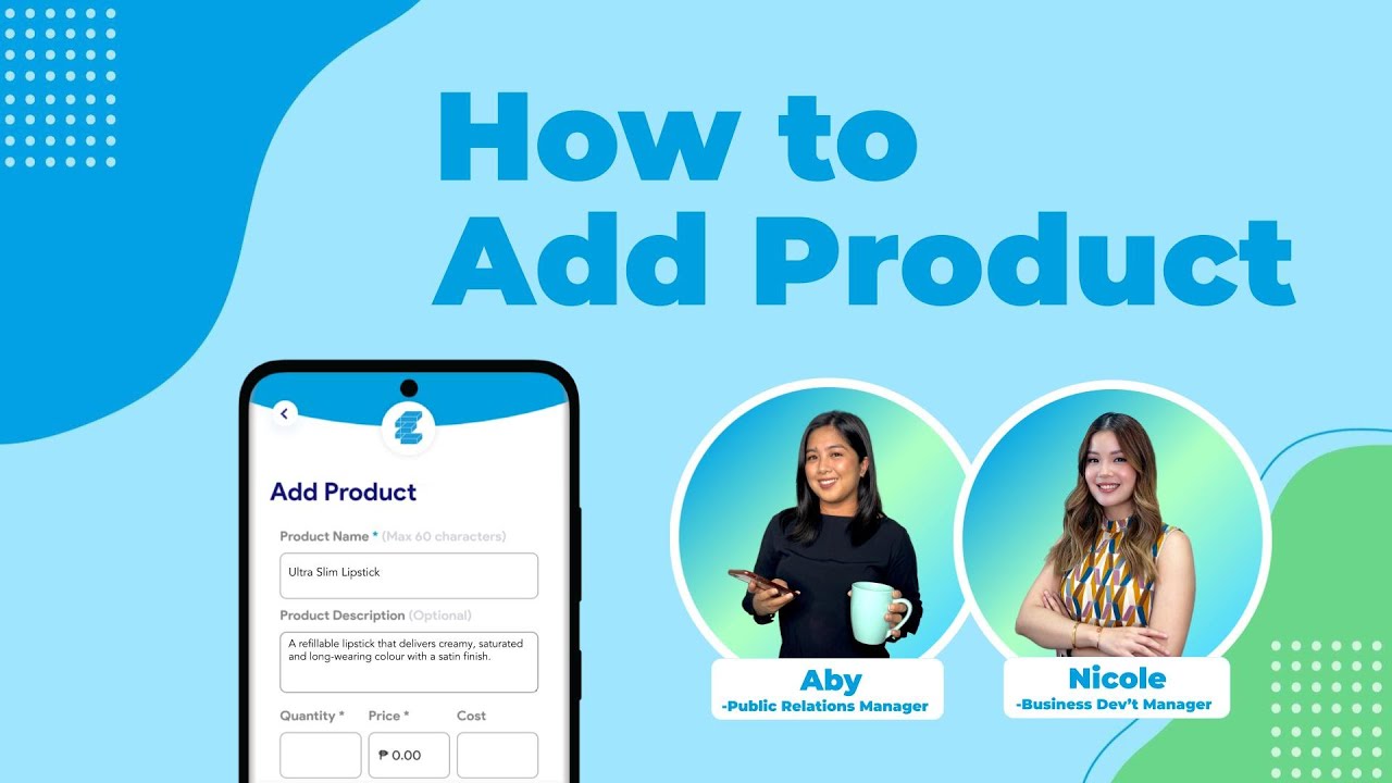 Add Product: Tutorial & Live Demo