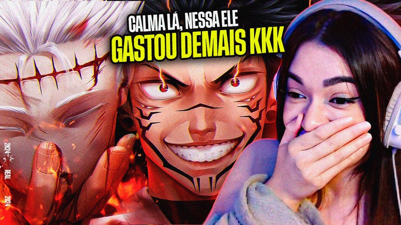 Sukuna Trap 😈 (Jujutsu Kaisen) | Rei do Corte - PeJota* | [REACT]
