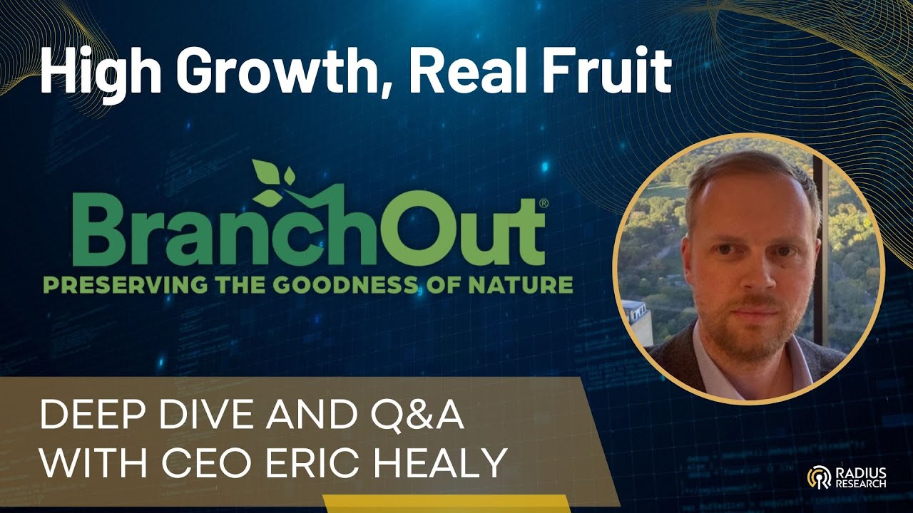 BranchOut Food (NASDAQ: BOF) CEO Eric Healy Driving Scale and Growth for Margin Expansion