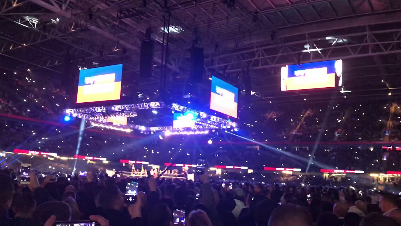 Sweet Caroline - Anthony Joshua vs Joseph Parker - Principality Stadium 31st March 2018