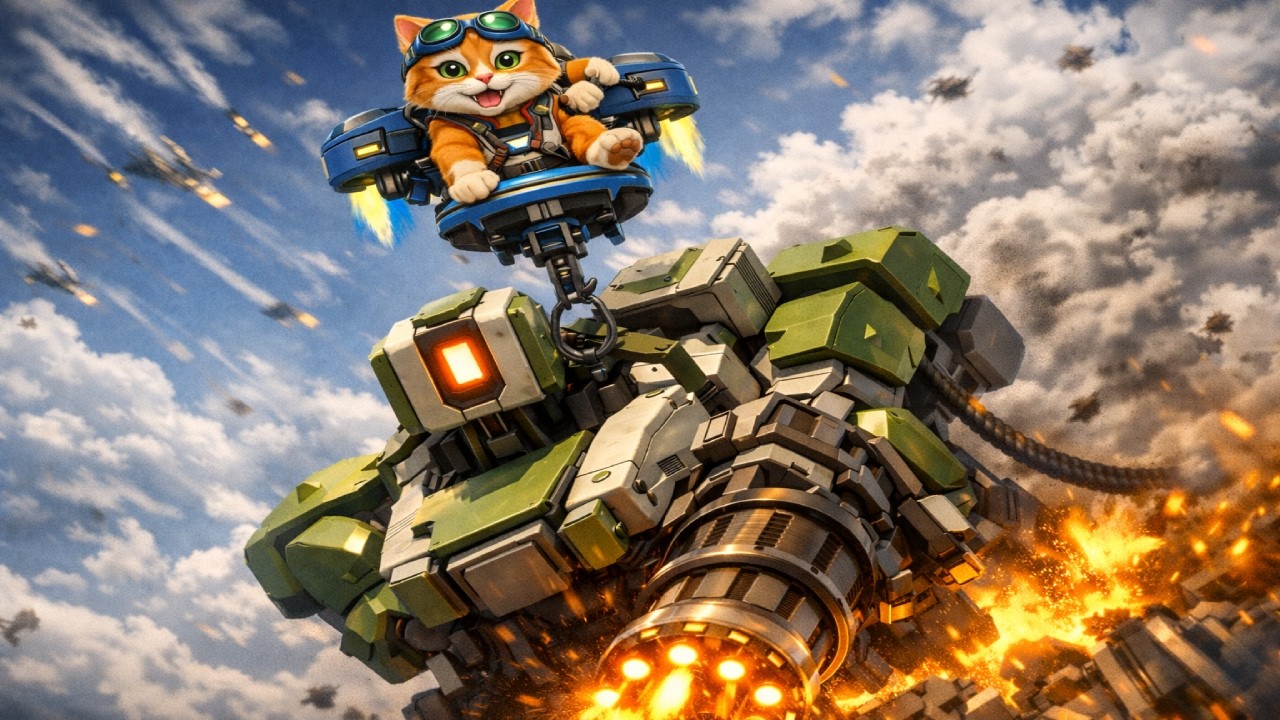 Kitty Cat AC130 Above!! (ft. Jaydon) | Overwatch