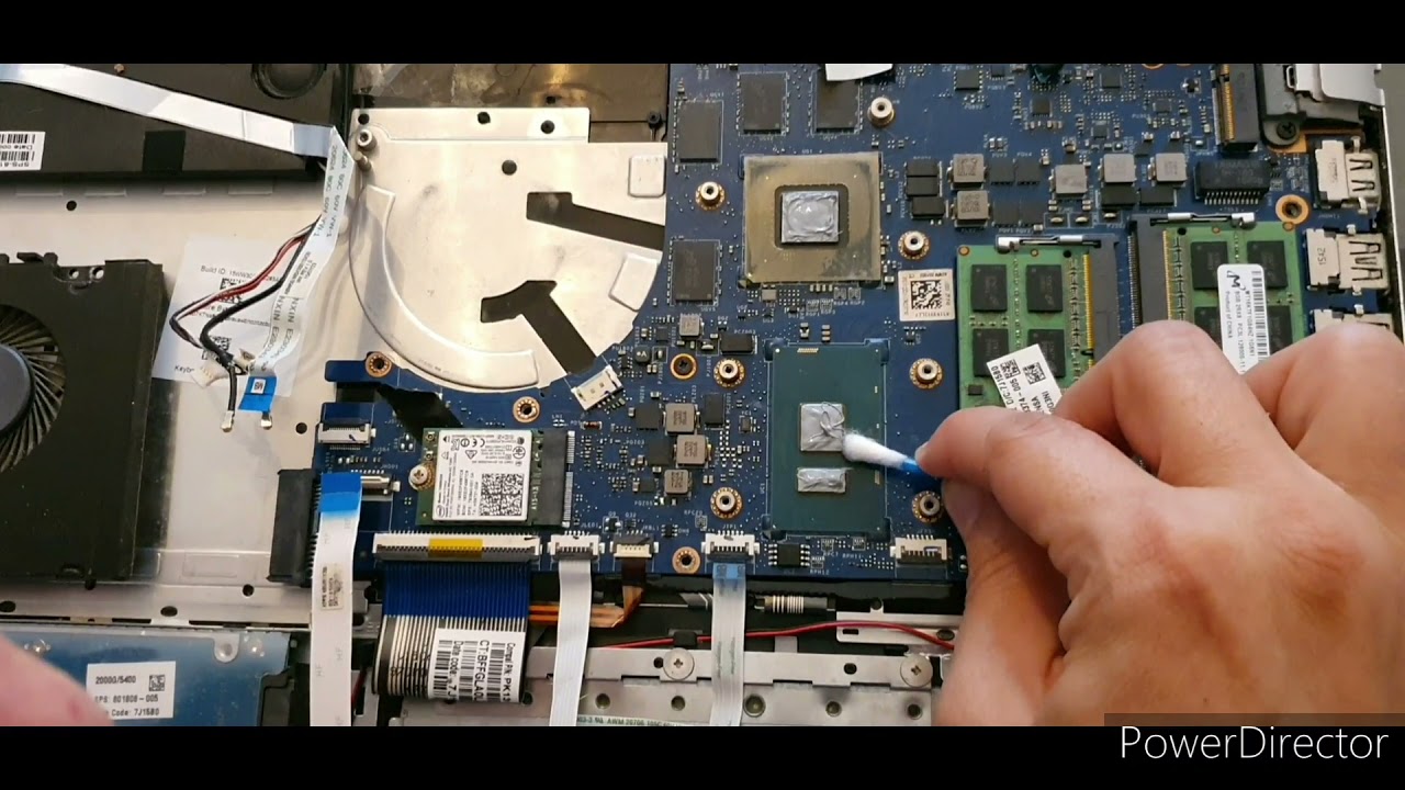 Cambio de pasta térmica reemplazo pasta laptop HP Envy 15ae